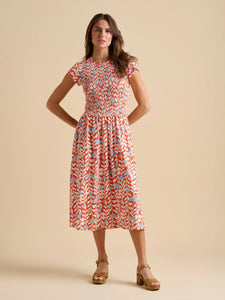 Spring Vine Midi Dress